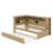 Twin Wood Daybed With Shelves And Trundle-881225239