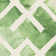 Bryauna Hand Tufted Wool/Cotton Geometric Rug in Ivory/Green