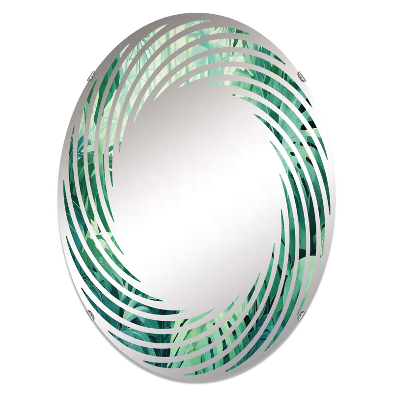 Miroir mural oval, 29,5 po x 19,6 po