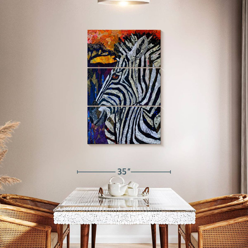 Brampt Seeing Stripes I, 45" H x 28" W