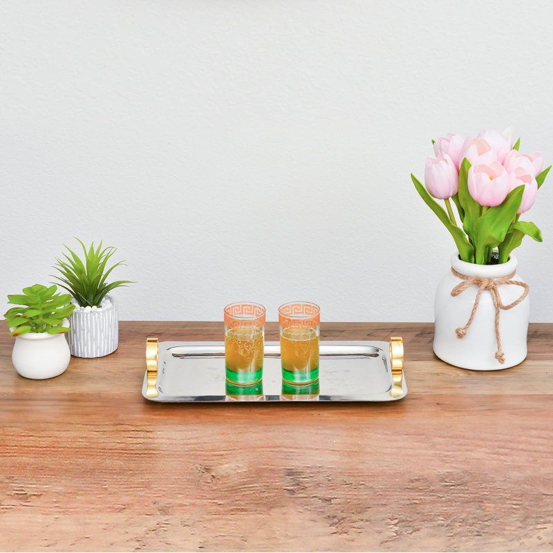 Aidrianna Metal Tray