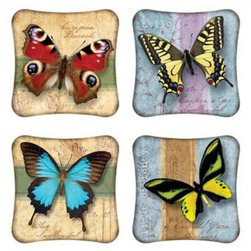 Ensemble de 4 sous-verres assortis