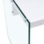 Table basse en MDF Aden avec pieds en verre trempé-115277804