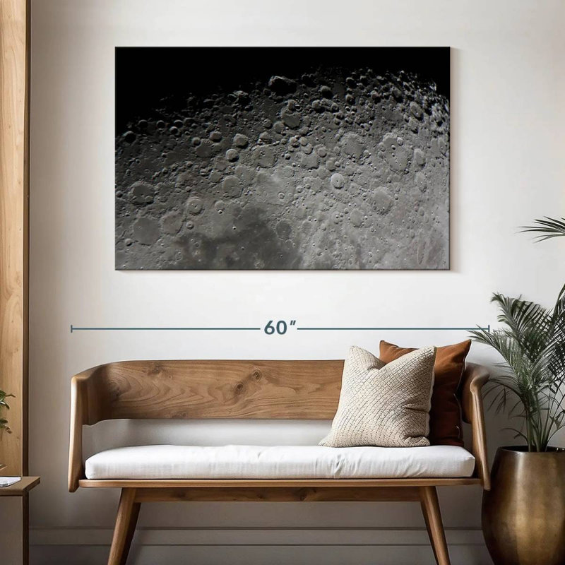 Oberle Moon Surface, 32" H x 48" W