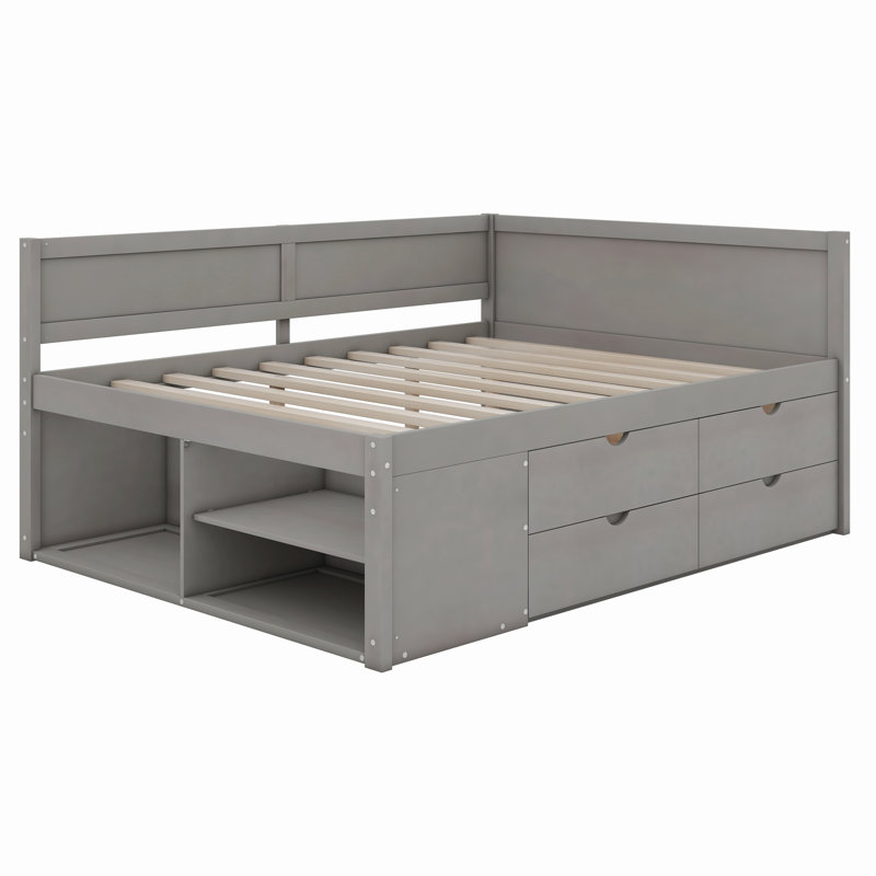 Daybed, Full, Gray