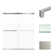 56" W x 70" H Bypass Frameless Shower Door with TruMotion Technology