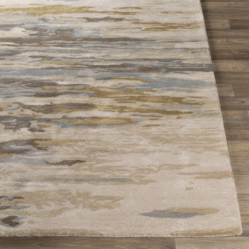 Bartee Abstract Indoor Rug, Rectangle 10' x 14'