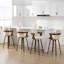 Tabouret de bar pivotant 29,5 po Mid-Century-1820228886-1839930460
