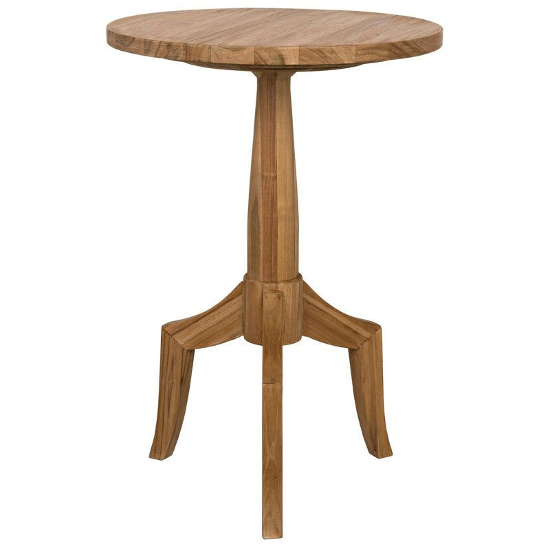 Atomic Solid Wood End Table