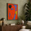 Cheerful Geometric Fish Modern - Print-136786579-136786584