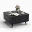 Table basse à plateau relevable avec rangement, tables basses carrées de 31,5 po avec plateau relevable, table centrale moderne Mid-Century avec compartiment caché pour bureau personnel, salon, noir-2137476341