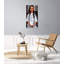 Alice By Modigliani Amedeo 100cm H X 50cm W CrystalArt Material Acrylic Glass Effect, Frameless Panel Lightweight Ready to Hang