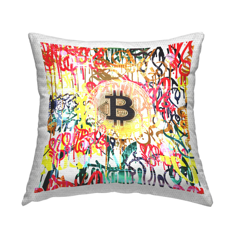 Abstract Outdoor Throw Pillow