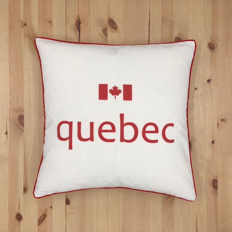 Housse de coussin en coton carré