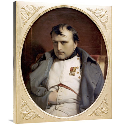 " Napoleon In Fountainebleau " by Paul Delaroche