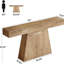 Table de canapé élégante, console pratique, table de vestibule