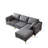 ADF Living Room Furniture Modern Leisure L Shape Couch-375874517