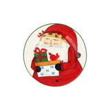Old St. Nick Salad/Dessert Plate