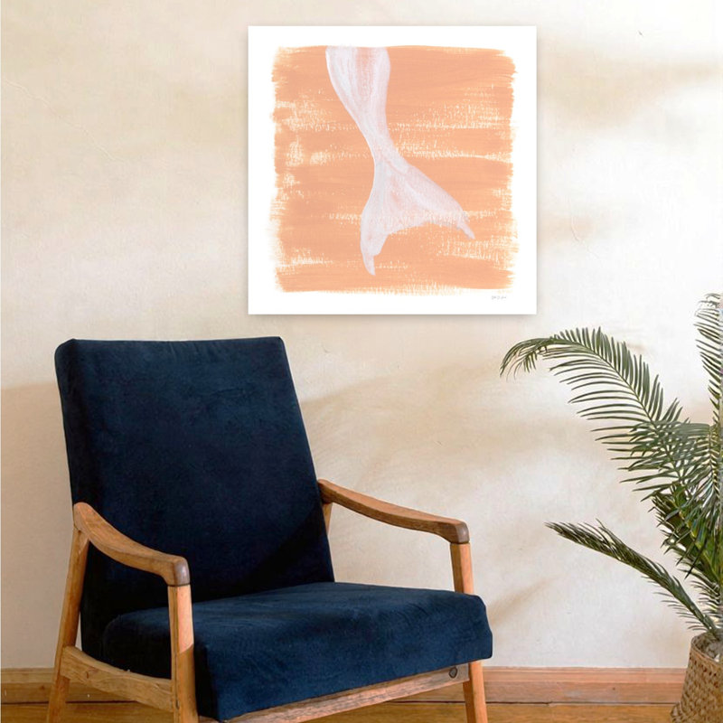 Douce sirène de mer, art côtier, H 24 po x l 24 po
