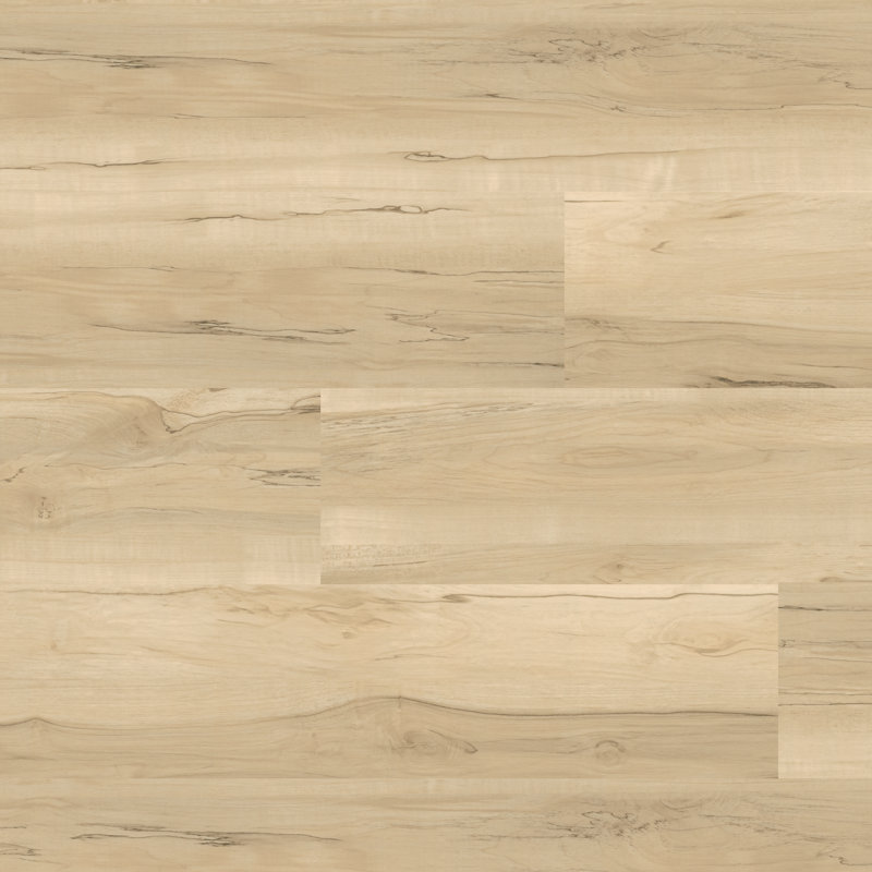 Plancher de vinyle en vinyle imperméable 9 po x 48 po Elm Harvest, Chêne des récoltes