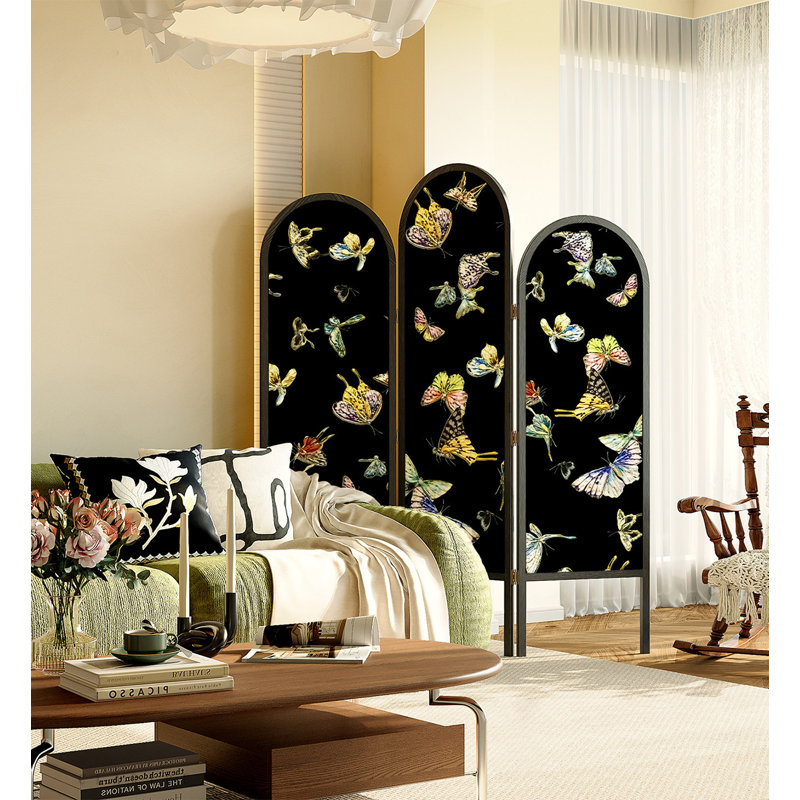 Paravent de salon Mid-Century