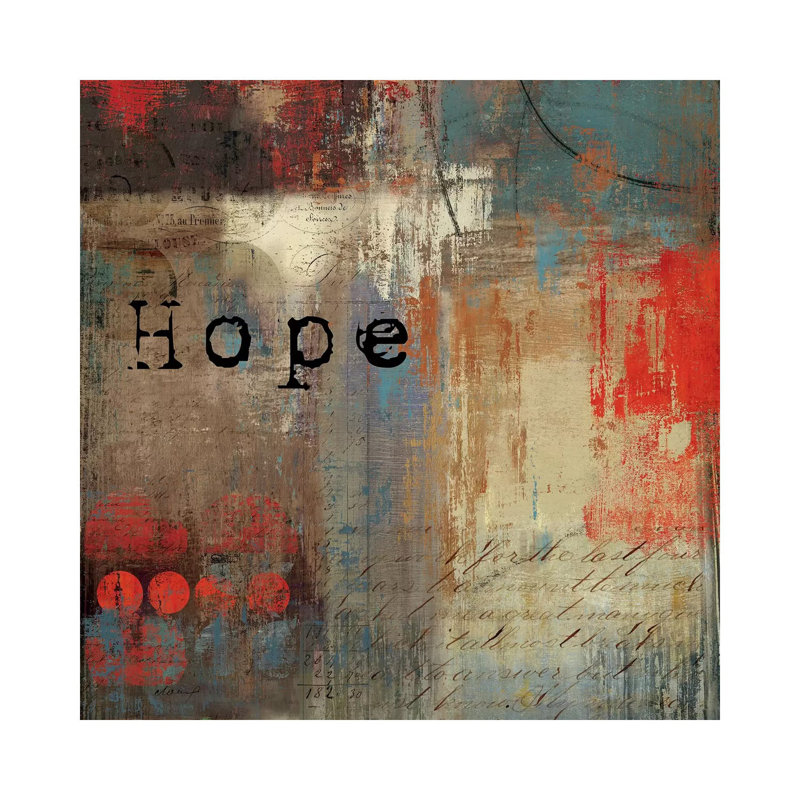 Hope by Tom Reeves - Wrapped Canvas Print, 66.04 cm H x 66.04 cm W x 3.175 cm D