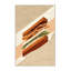 Tapis beige / beige moderne et contemporain lavable à la machine Elkton Sandwich-669060058
