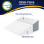 Oreiller en mousse avec housse Ballville Bed