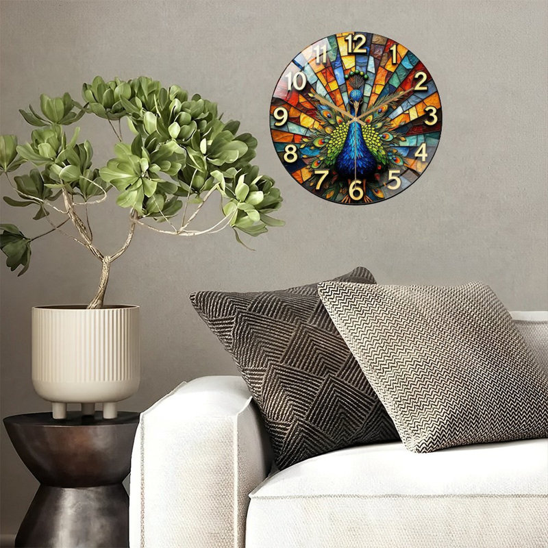 Horloge murale 12 po
