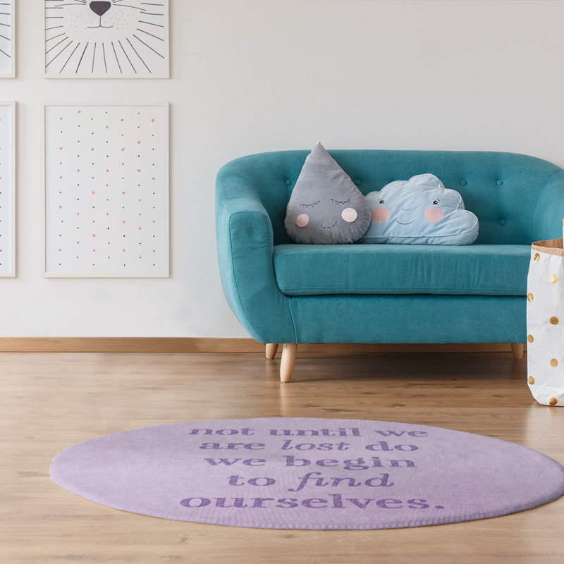 Tapis à la fois à l’écriture pour le polygone poly-chenille, Rond 5 pi