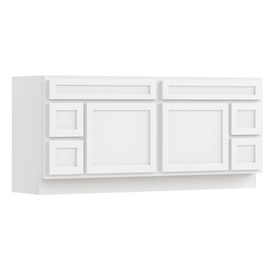 72'' Double Bathroom Vanity Base Only