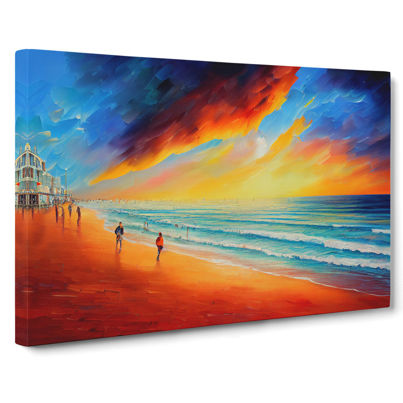 Beach View Vol.5 - Wrapped Canvas Print, 35cm H x 50cm W x 3cm D