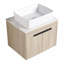 Ensemble de meuble-lavabo flottant avec lavabo en céramique Modern Design