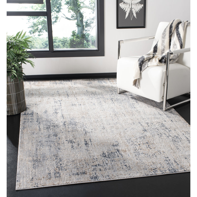 Chism Abstract Hand Woven Area Rug, Rectangle 160 x 229 cm