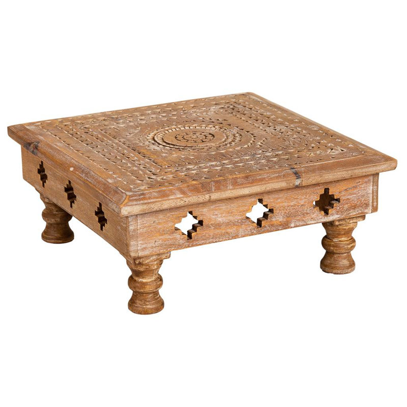 Chronabery Solid Wood Coffee Table