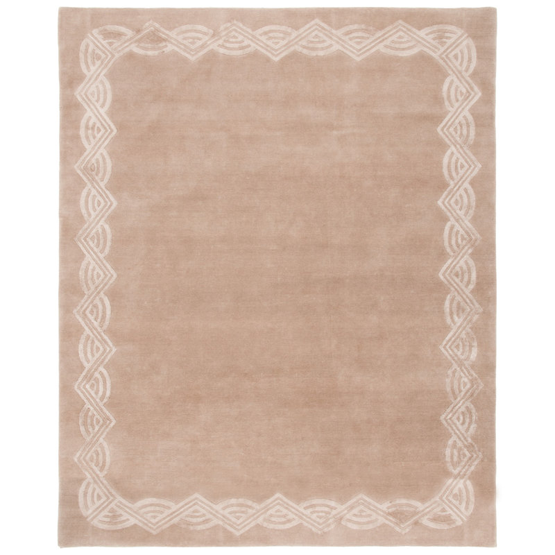 Ralph Lauren Dufrene Wool, Silk Geometric Rug, Rectangle 10' x 14'