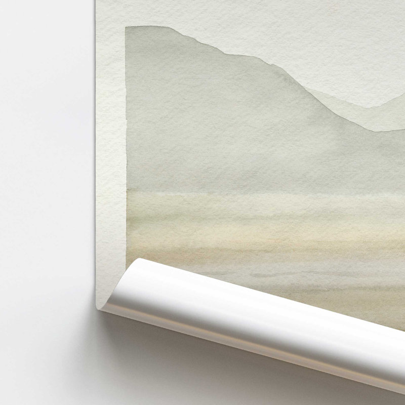 «Whispering Ridge Silhouette I», reproduction sur toile, H 16 po x l 20 po, Papier sans cadre