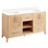Burfield 61" Double Bathroom Vanity Set with Rectangular Undermount Sink