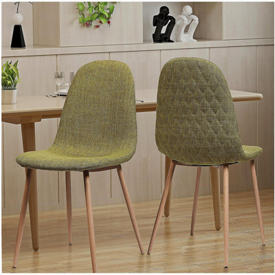 Modern dining table and chair set of 2, side chair