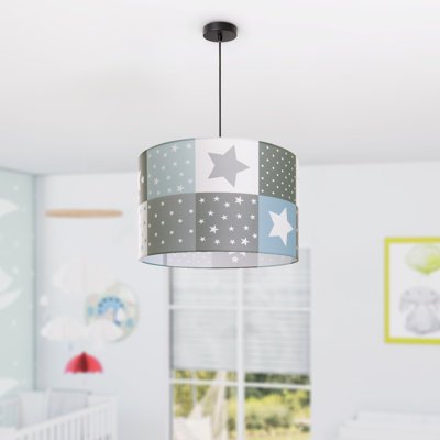 Drum pendant lamp 1-light Caton