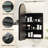 Bathroom Medicine Cabinet With Led Mirror, Anti-fog Lighted Mirror Cabinet, Recessed Or Surface Mount, No Assembly Required, Wall Mounted Bathroom Mirror Cabinet-1286212471-1286212472