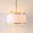 Hongyi 3 - Light Dimmable Drum Chandelier