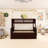 Wood Frame Twin Over Full Size Separable Bunk Bed With Drawers And Twin Size Trundle-1075872671