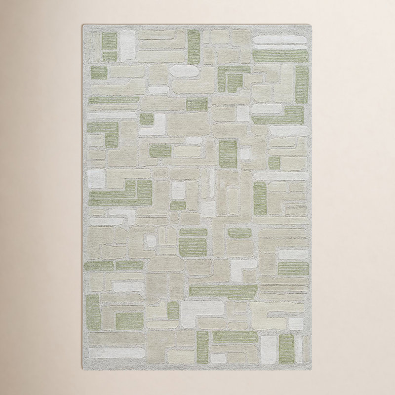 Liborius Handmade Indoor Rug, Rectangle 2' x 3'