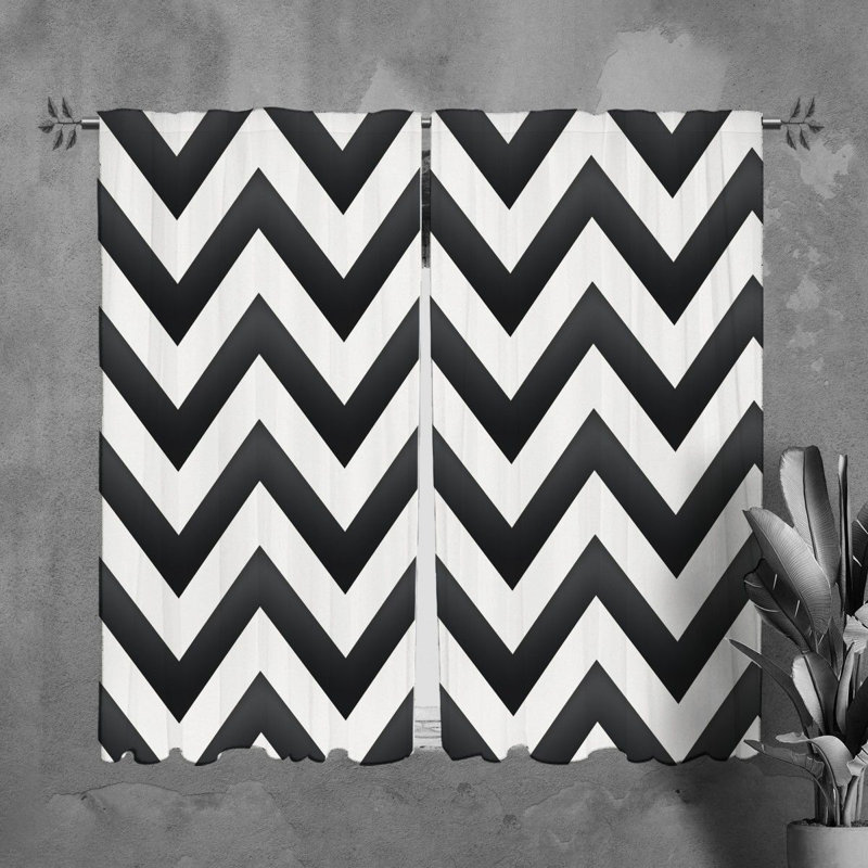 Paire de rideaux obscurcissant en polyester Nahema, L 20 po x L 61 po