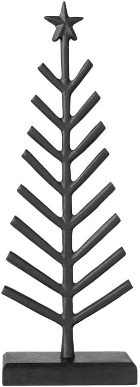Villeroy & Boch - Christmas Chic Decorative Figurine Tree Black Christmas Decoration, Modern