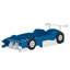 Lit plateforme avec roulettes Race-1952916693