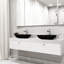 Robinet de lavabo vasque à poignée simple H 11 po Ashford-59386211