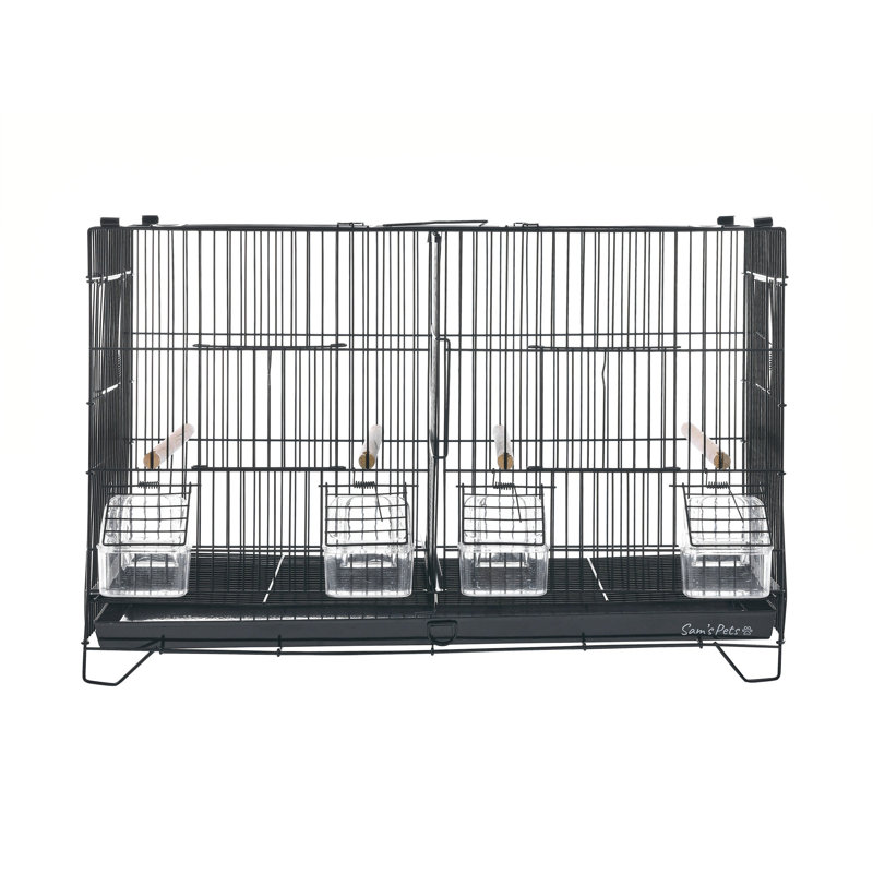 Willow 24'' Bird Cage, Black