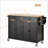 Versatile Kitchen Island Cart With Solid Wood Top, Ample Storage, And Locking Wheels For Enhanced Mobility And Organization-698019646